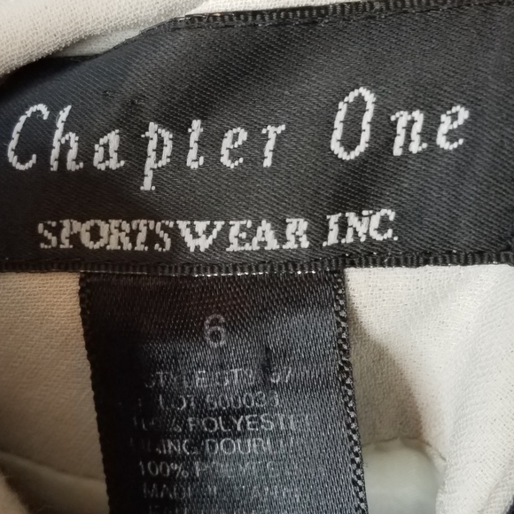 Chapter One Jacket Button Front Size 6 - Picture 2 of 9